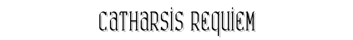 Catharsis Requiem font